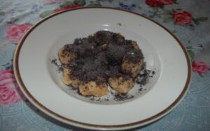 Jablkové knedličky