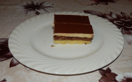 Karamelovo punčový zákusok