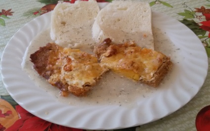 Mleté mäso s kôprovou omáčkou