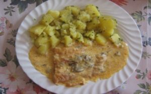 Rybie filé na smotane