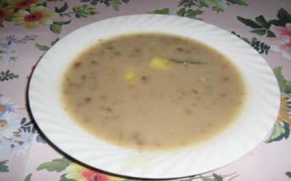 Šošovicová polievka