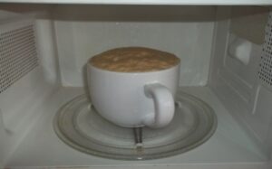 Rýchly koláč z mikrovlnky