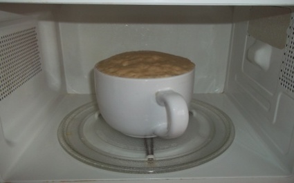 Rýchly koláč z mikrovlnky