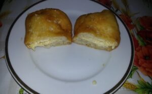 Langoše plnené syrom