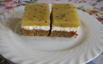 Tvarohový zákusok s egrešom