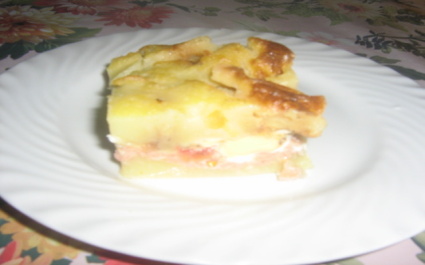 Zapekaná zemiaková kaša