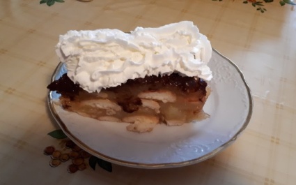 Nepečená jablková maškrta